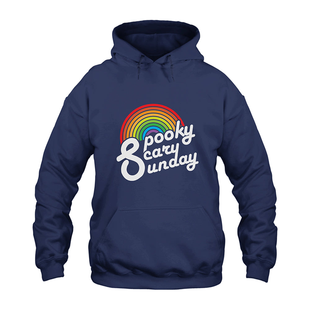 Coryxkenshin Rainbow Spooky Scary Sunday Hoodie