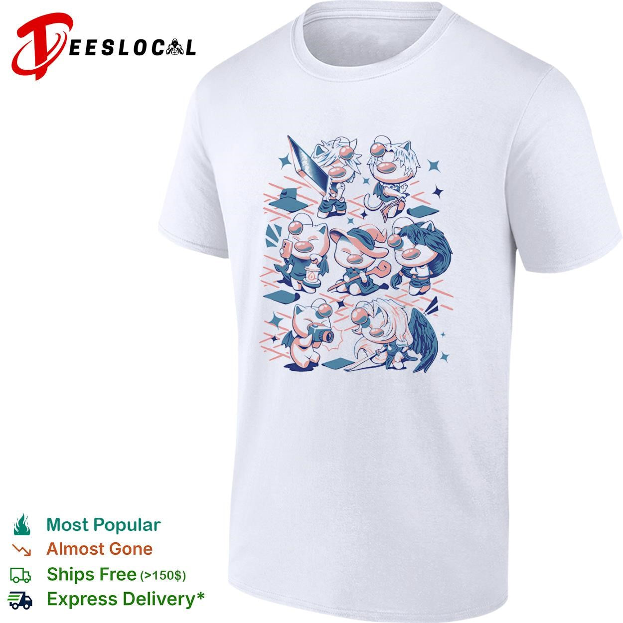 Cosplay Moogles Fantasy Cosplay Con shirt