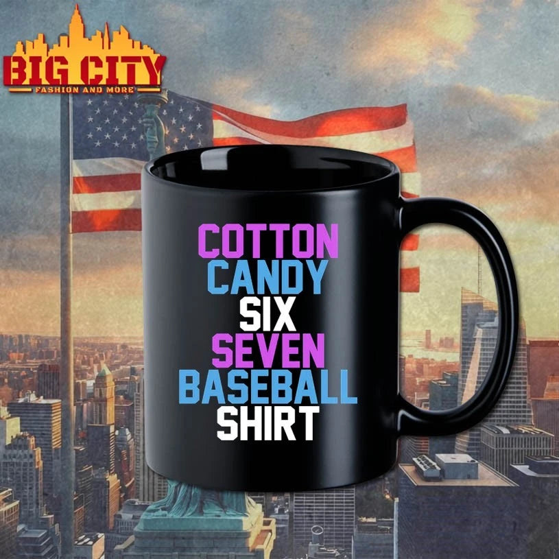 Cotton Candy Six Seven Baseball Shirt Shirt