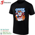 Cough syrup tiger mascot parody shirt