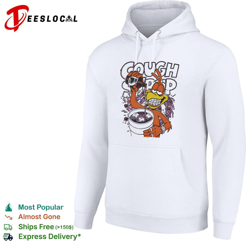 Cough syrup toucan mascot parody shirt