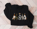 Country Christmas Sweatshirt| Cute cowhide Sweatshirt| Holiday Sweatshirt| Christmas cow Shirt| Cow lover Xmas gift| Farm...