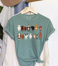 Cow Breeds Farm Animal Lover T-Shirt Hoodie, Sweatshirt | CiraTrend.com
