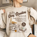 Cozy Readers Club Fall Bookish Sweatshirt, Autumn Gift for Book Lovers and Readers T-Shirts, Hoodie | CiraTrend.com