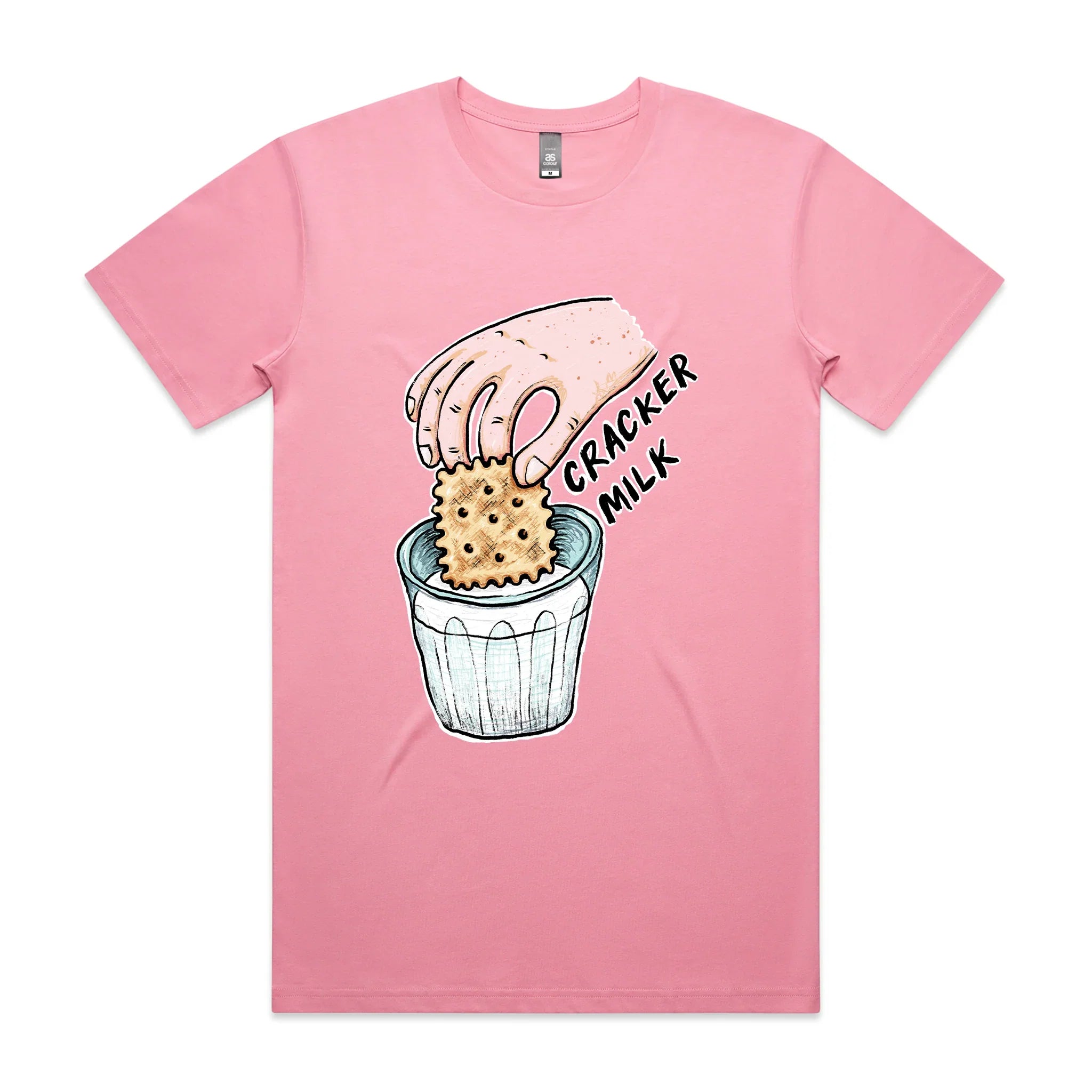 CrackerMilk Illustrated Logo Tee Hoodie, Sweatshirt | CiraTrend.com (Image 5)