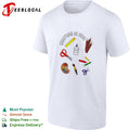 Crafting is fun art supplies scissors glue paintbrush school theme kids shirt