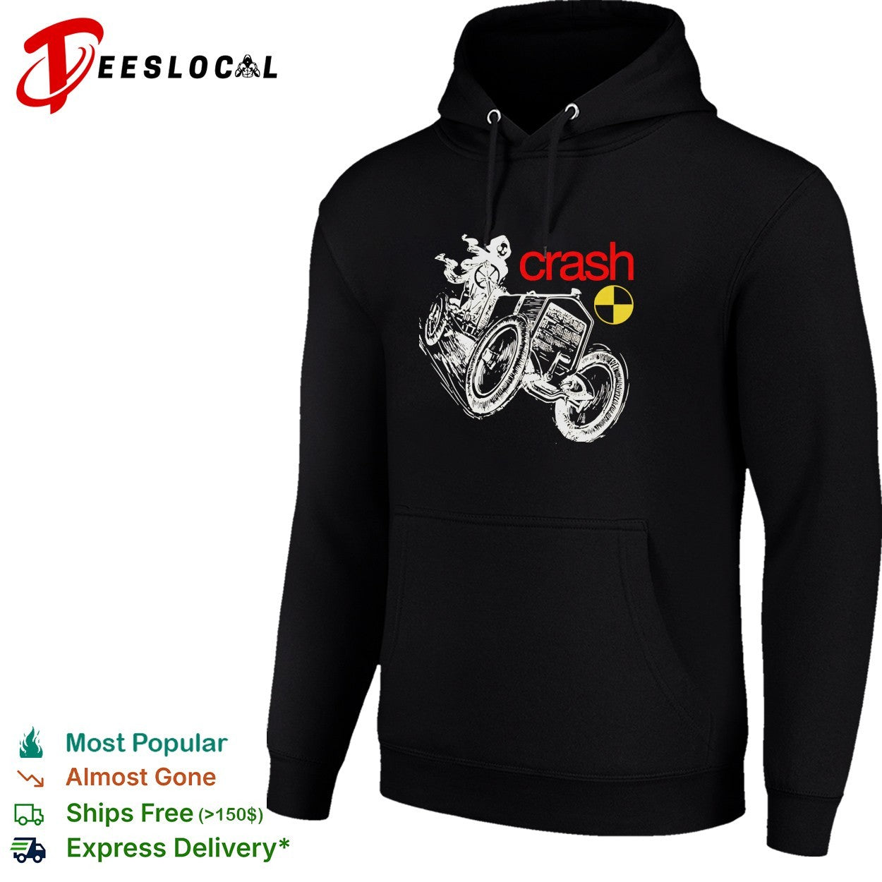 Crash skeleton motorcycle shirt