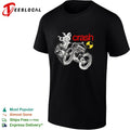 Crash skeleton motorcycle shirt