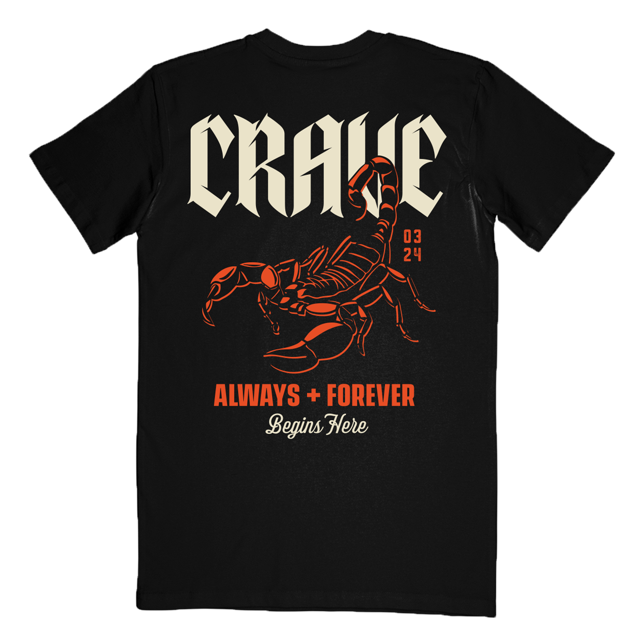 "Crave" T-Shirt Hoodie, Sweatshirt | CiraTrend.com (Image 1)