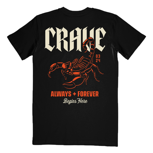 "Crave" T-Shirt Hoodie, Sweatshirt | CiraTrend.com (Image 1)