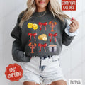Crawfish Coquette Comfort Colors Sweatshirt, Crawfish Women's Crewneck, Cute Women's Sweater T-Shirts, Hoodie | CiraTrend.com