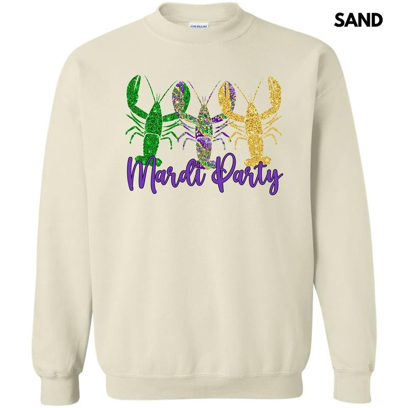 Crawfish Mardi Party Sweatshirt 'NLB' T-Shirts, Hoodie | CiraTrend.com