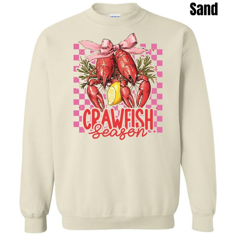 Crawfish Season Coquette Sweatshirt 'NLB' T-Shirts, Hoodie | CiraTrend.com