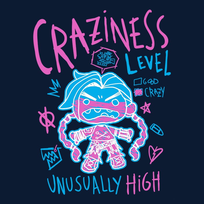Craziness Level - Long Sleeve T-Shirt Hoodie, Sweatshirt | CiraTrend.com (Image 2)
