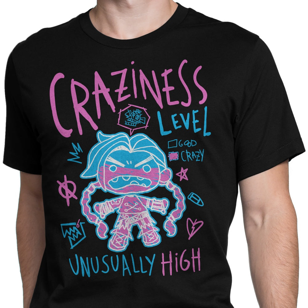 Craziness Level - Men's Apparel T-Shirts, Hoodie, Sweatshirt | CiraTrend.com (Image 4)