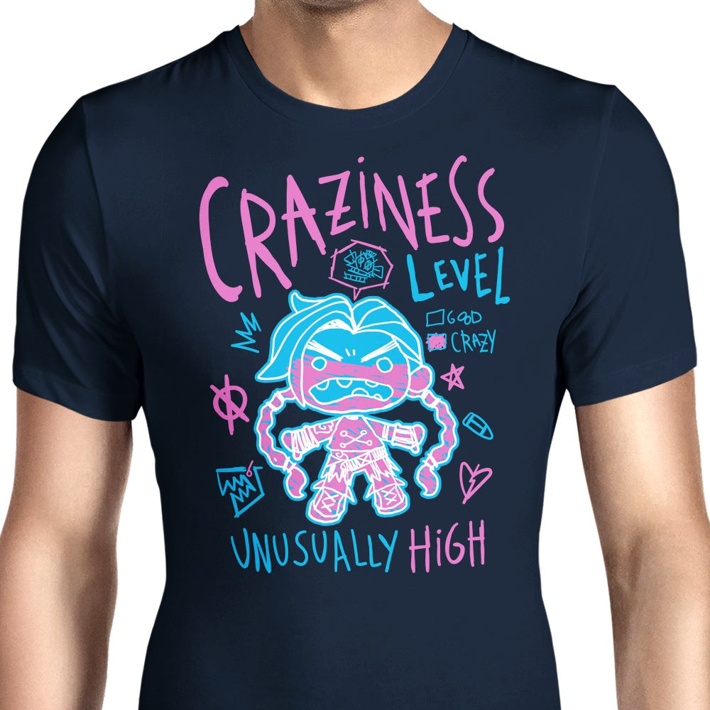 Craziness Level - Men's Apparel T-Shirts, Hoodie, Sweatshirt | CiraTrend.com (Image 1)