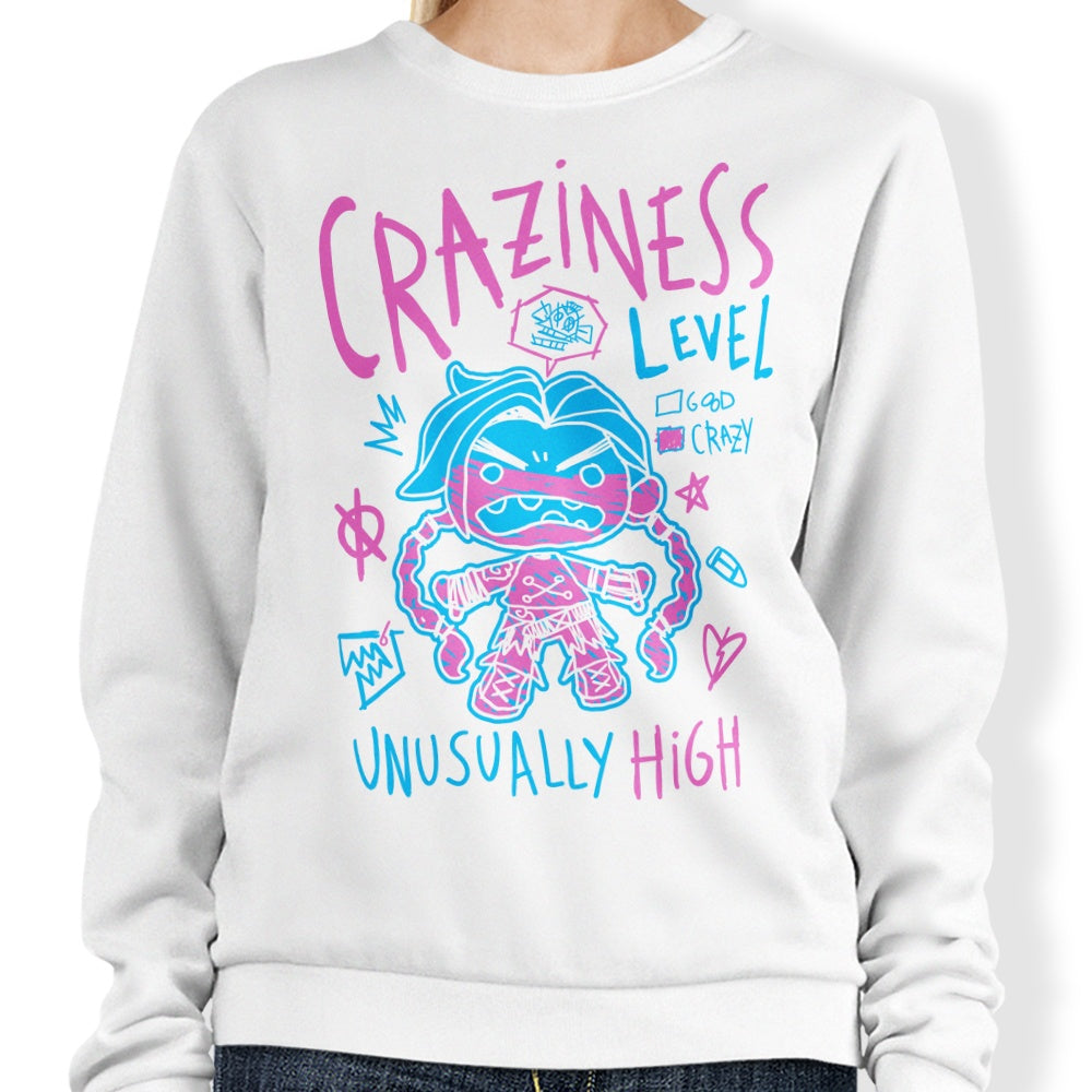 Craziness Level - Sweatshirt T-Shirts, Hoodie | CiraTrend.com (Image 4)