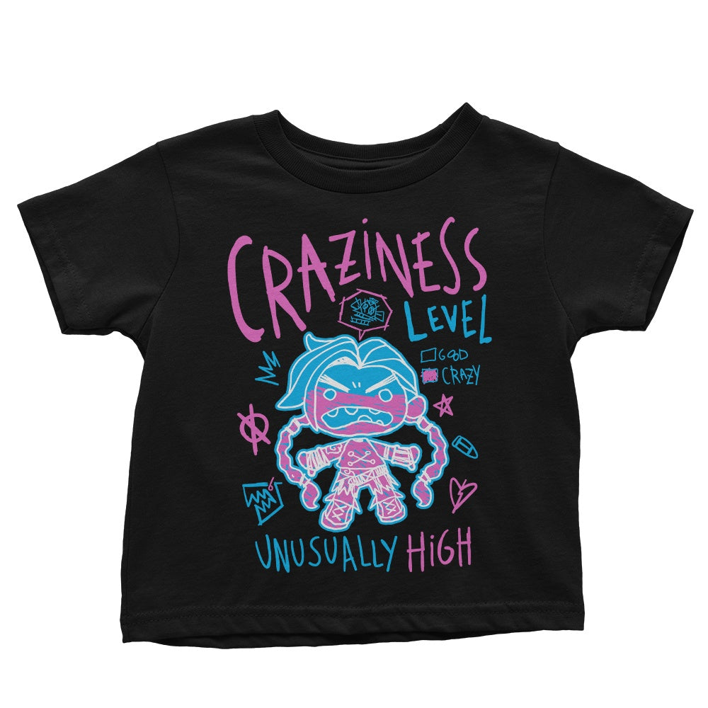 Craziness Level - Youth Apparel T-Shirts, Hoodie, Sweatshirt | CiraTrend.com (Image 5)