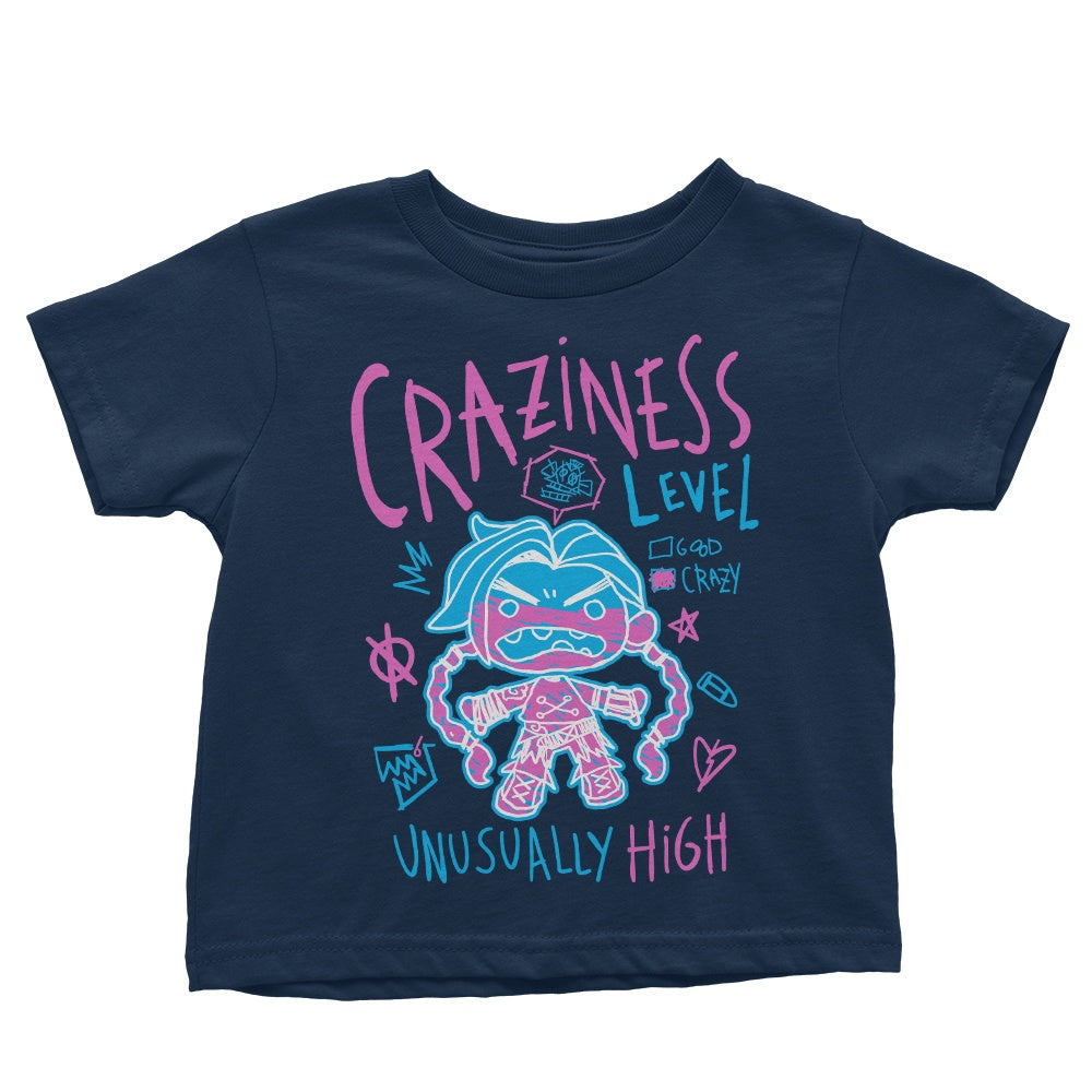 Craziness Level - Youth Apparel T-Shirts, Hoodie, Sweatshirt | CiraTrend.com (Image 4)