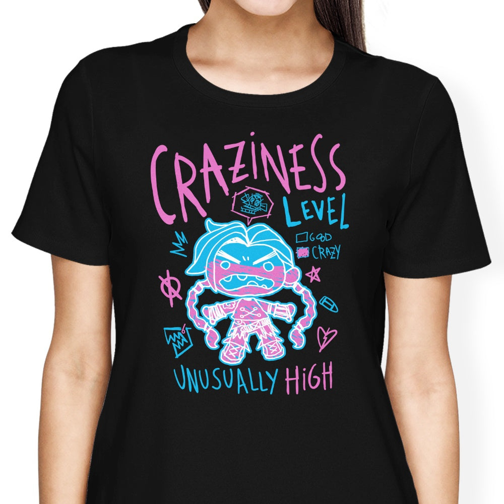 Craziness Level - Women's Apparel T-Shirts, Hoodie, Sweatshirt | CiraTrend.com (Image 2)