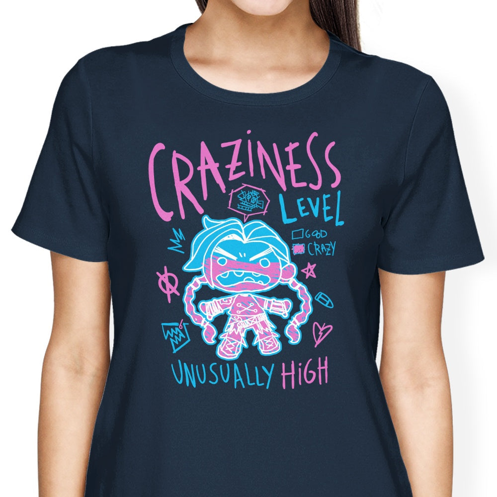 Craziness Level - Women's Apparel T-Shirts, Hoodie, Sweatshirt | CiraTrend.com (Image 1)