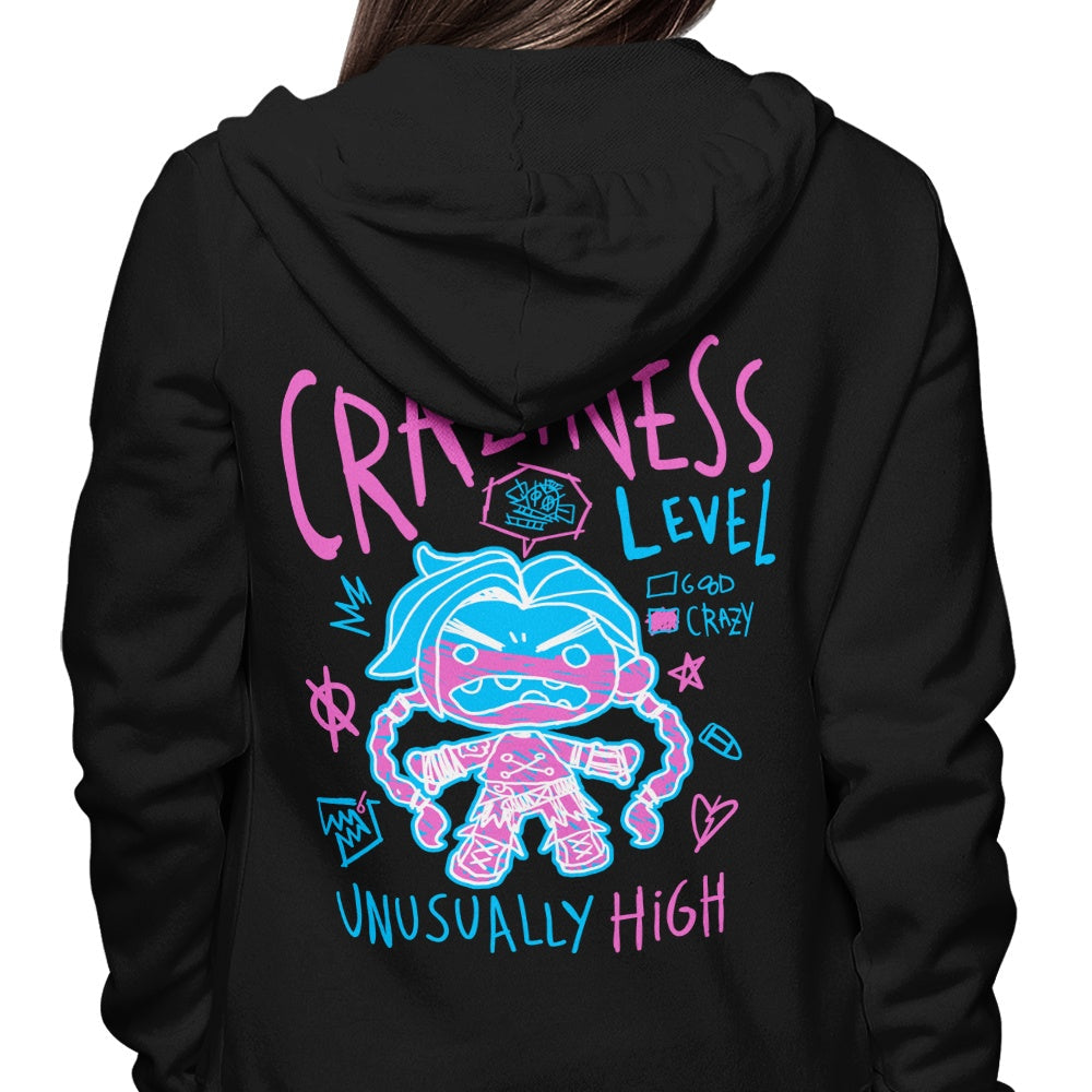 Craziness Level - Hoodie T-Shirts, Sweatshirt | CiraTrend.com (Image 3)