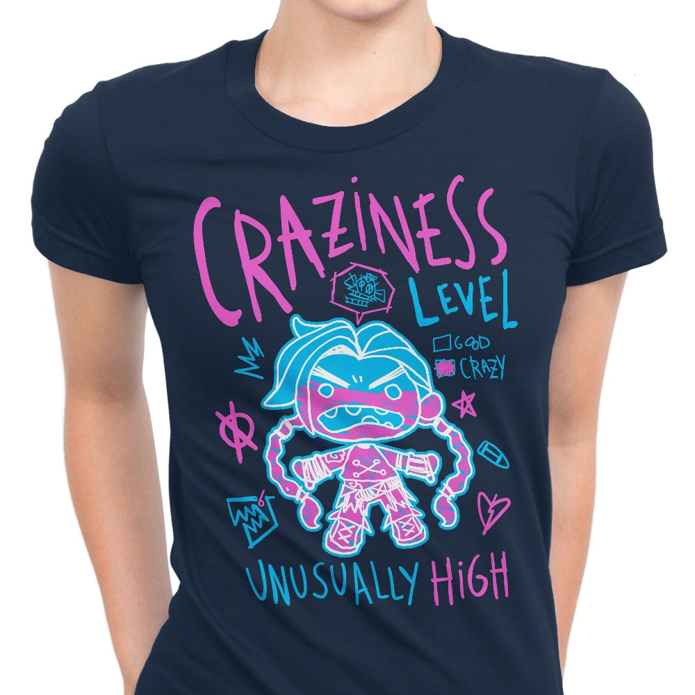 Craziness Level - Women's Apparel T-Shirts, Hoodie, Sweatshirt | CiraTrend.com (Image 4)