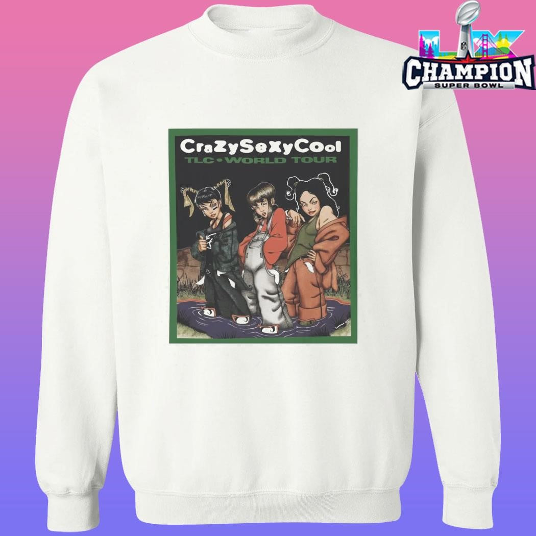 Crazy Sexy Cool Tlc World Tour Shirt