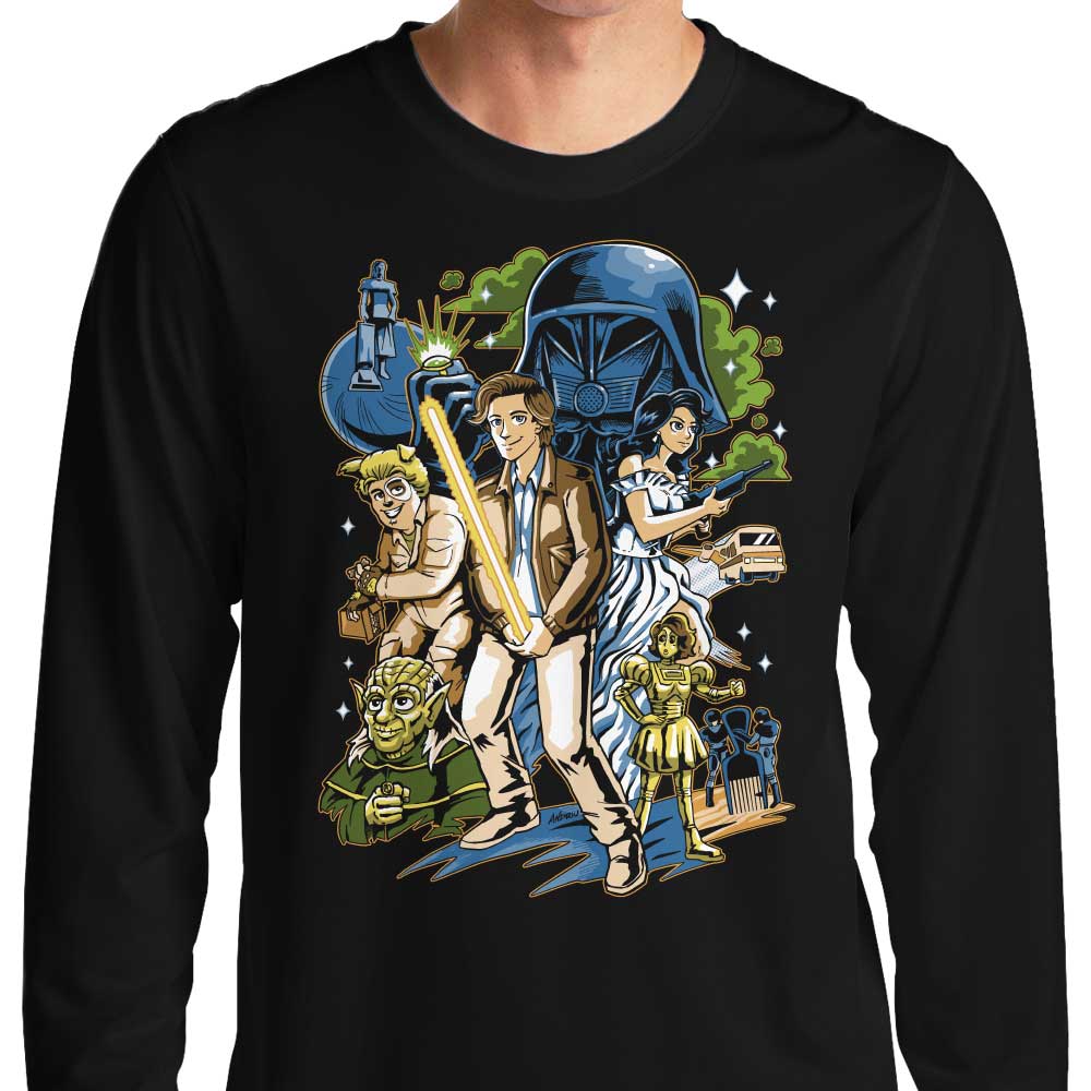 Crazy Space - Long Sleeve T-Shirt Hoodie, Sweatshirt | CiraTrend.com (Image 1)