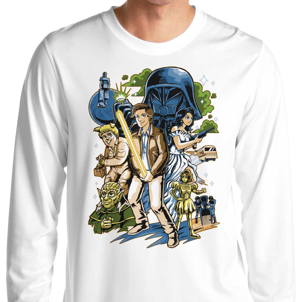 Crazy Space - Long Sleeve T-Shirt Hoodie, Sweatshirt | CiraTrend.com (Image 4)