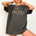 Created with A Purpose Christian Shirt, Comfort Colors Created T-shirt, Christian Tees, Bible Verse Tshirt, Faith Based...