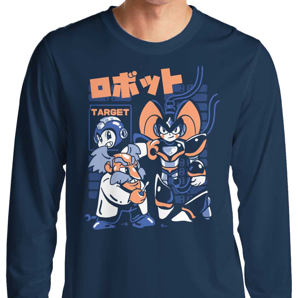 Creation of Robot Rival - Long Sleeve T-Shirt Hoodie, Sweatshirt | CiraTrend.com (Image 1)