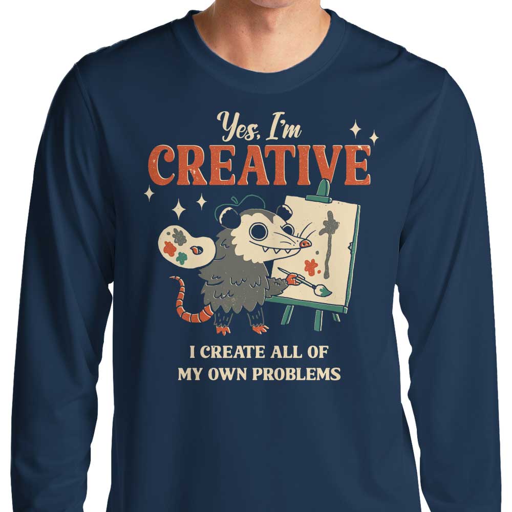 Creative Possum - Long Sleeve T-Shirt Hoodie, Sweatshirt | CiraTrend.com (Image 3)