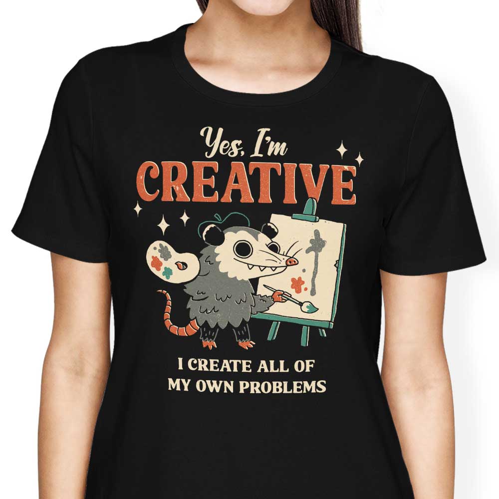 Creative Possum - Women's Apparel T-Shirts, Hoodie, Sweatshirt | CiraTrend.com (Image 1)