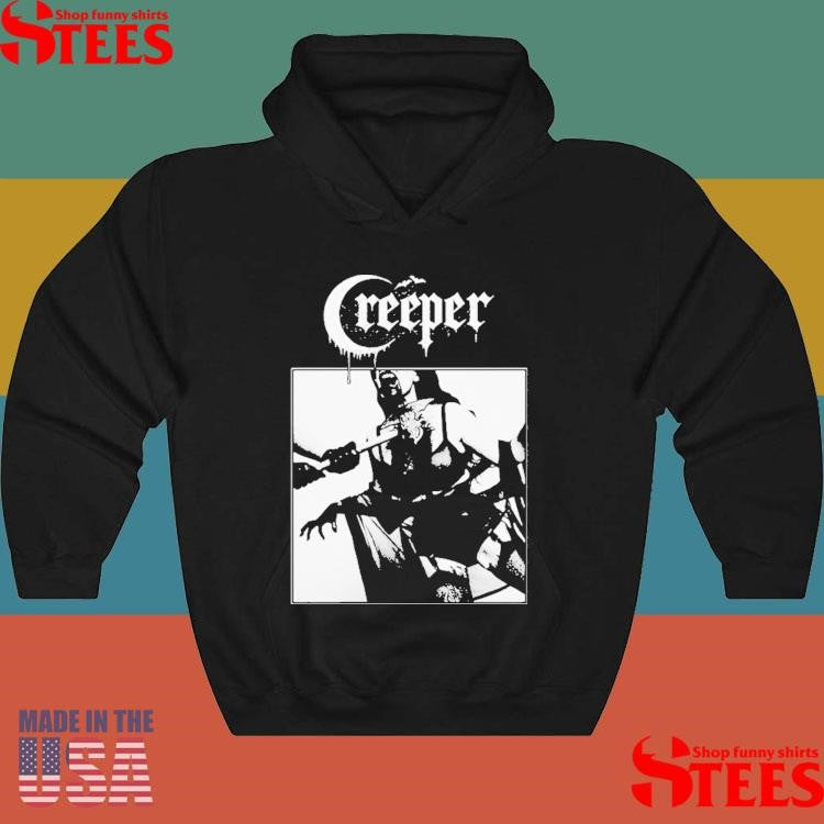 Creeper Spat Out Of Heaven Now We Are All Hellbound Headstones T-shirt