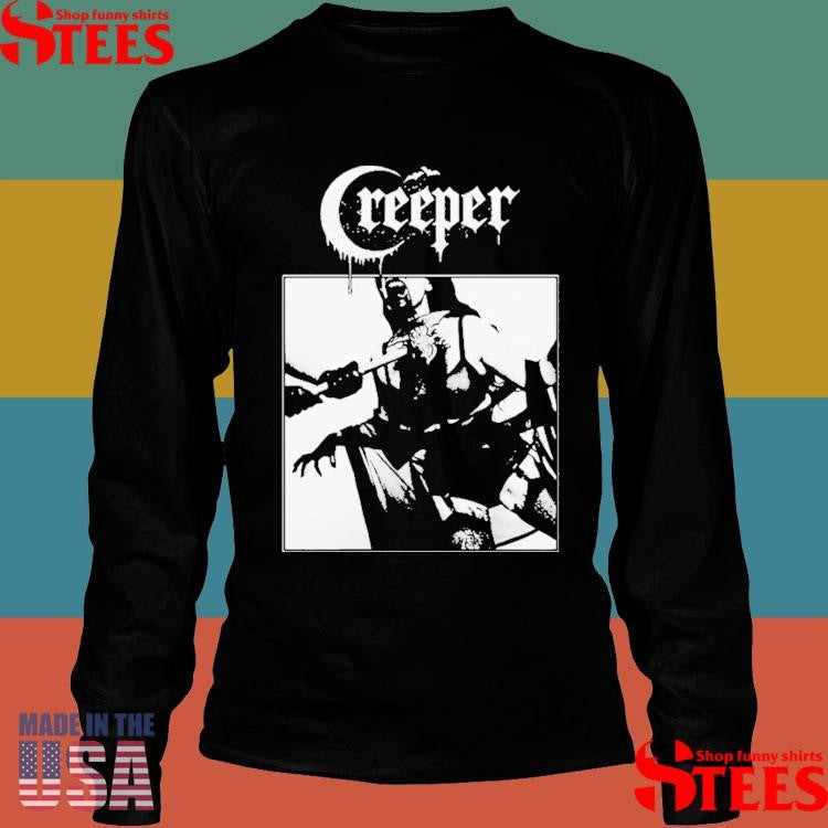 Creeper Spat Out Of Heaven Now We Are All Hellbound Headstones T-shirt
