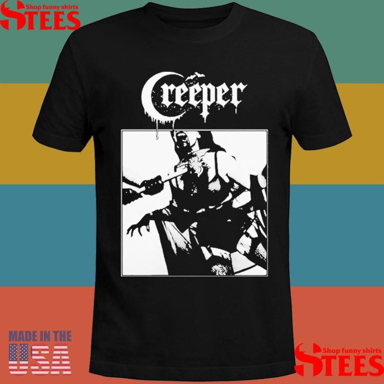Creeper Spat Out Of Heaven Now We Are All Hellbound Headstones T-shirt