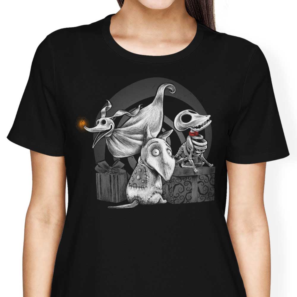 Creepy Dogs - Women's Apparel T-Shirts, Hoodie, Sweatshirt | CiraTrend.com (Image 3)