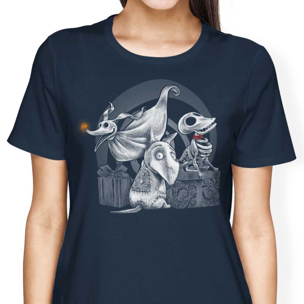 Creepy Dogs - Women's Apparel T-Shirts, Hoodie, Sweatshirt | CiraTrend.com (Image 4)