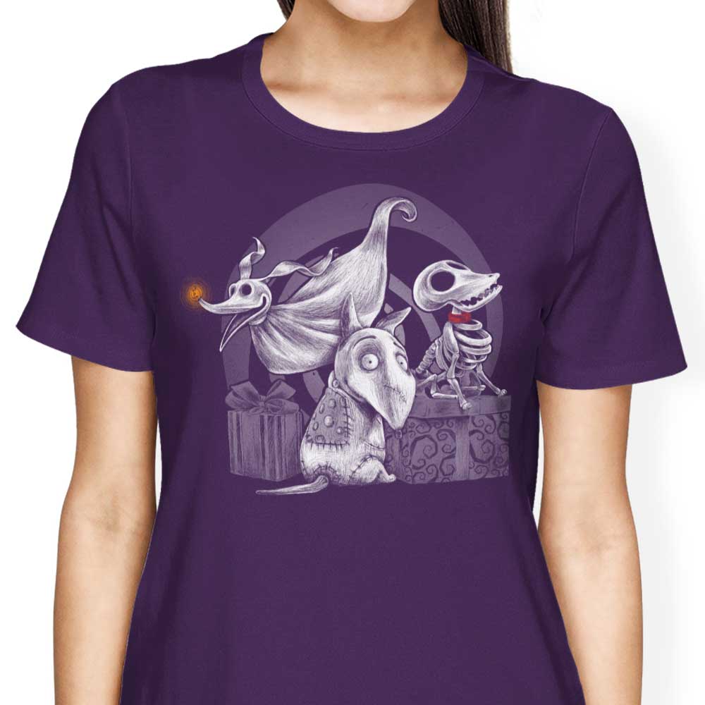Creepy Dogs - Women's Apparel T-Shirts, Hoodie, Sweatshirt | CiraTrend.com (Image 5)