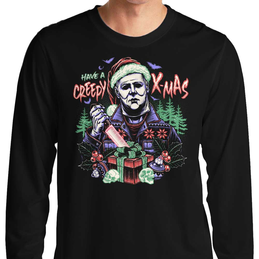 Creepy Xmas - Long Sleeve T-Shirt Hoodie, Sweatshirt | CiraTrend.com (Image 1)