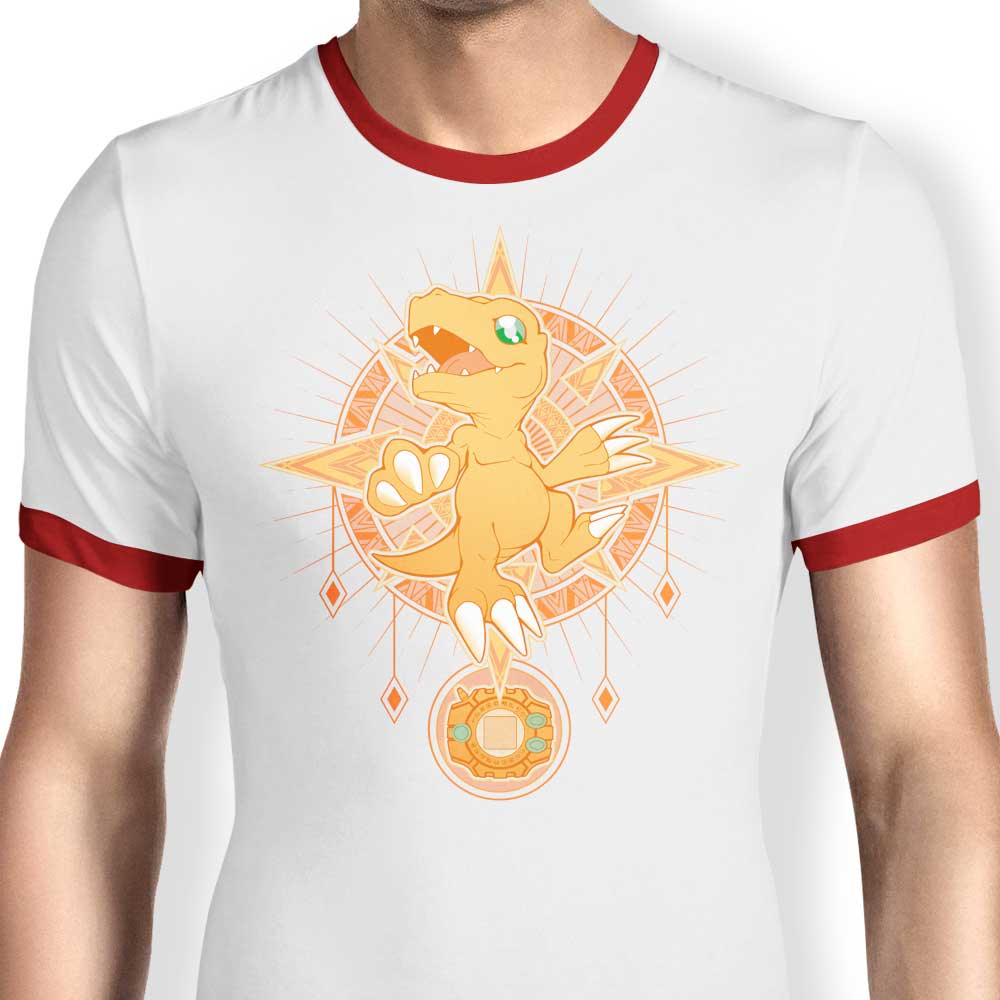 Crest of Courage - Ringer T-Shirt Hoodie, Sweatshirt | CiraTrend.com (Image 3)