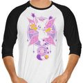 Crest of Light - 3/4 Sleeve Raglan T-Shirt Hoodie, Sweatshirt | CiraTrend.com (Image 1)