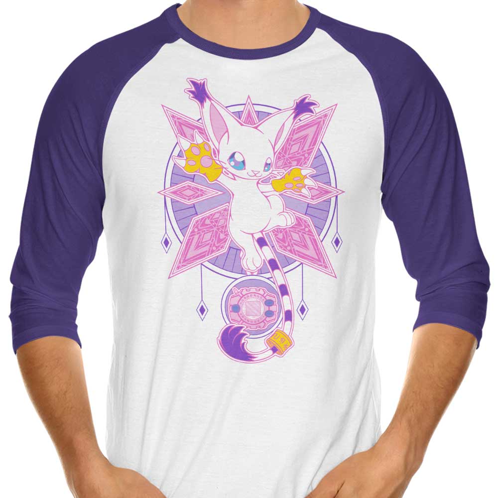 Crest of Light - 3/4 Sleeve Raglan T-Shirt Hoodie, Sweatshirt | CiraTrend.com (Image 3)