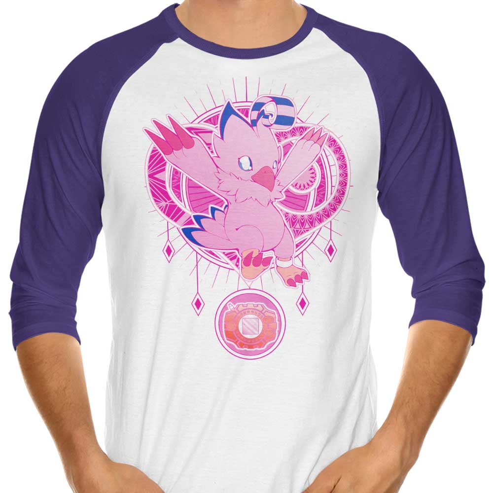 Crest of Love - 3/4 Sleeve Raglan T-Shirt Hoodie, Sweatshirt | CiraTrend.com (Image 3)