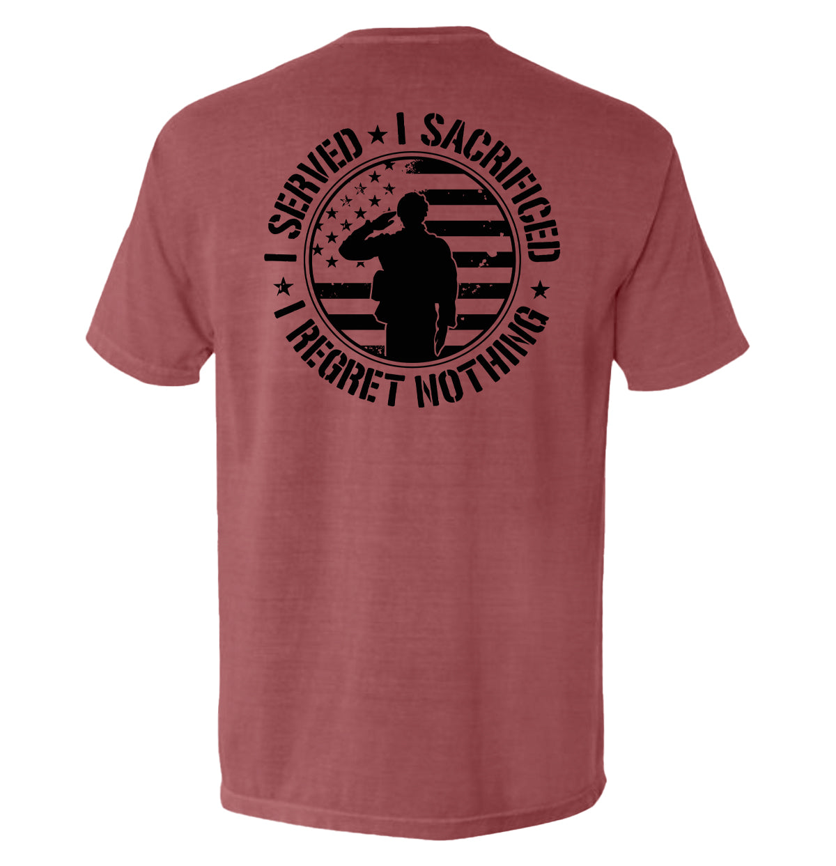 I Served I Sacrificed I Regret Nothing T-Shirts, Hoodie, Sweatshirt | CiraTrend.com (Image 1)