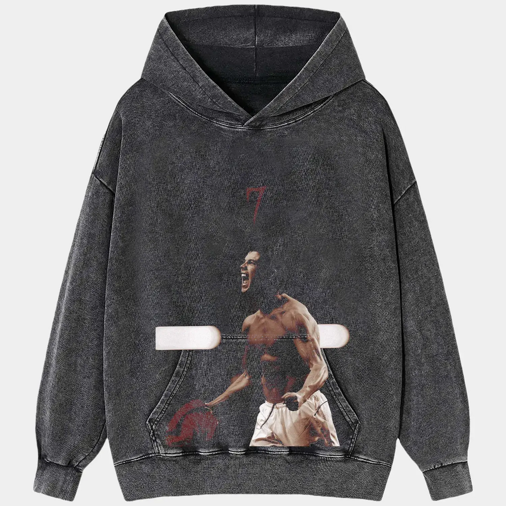 Cristiano Ronaldo CR7 Tee 2.0 Hoodie, Sweatshirt | CiraTrend.com (Image 2)