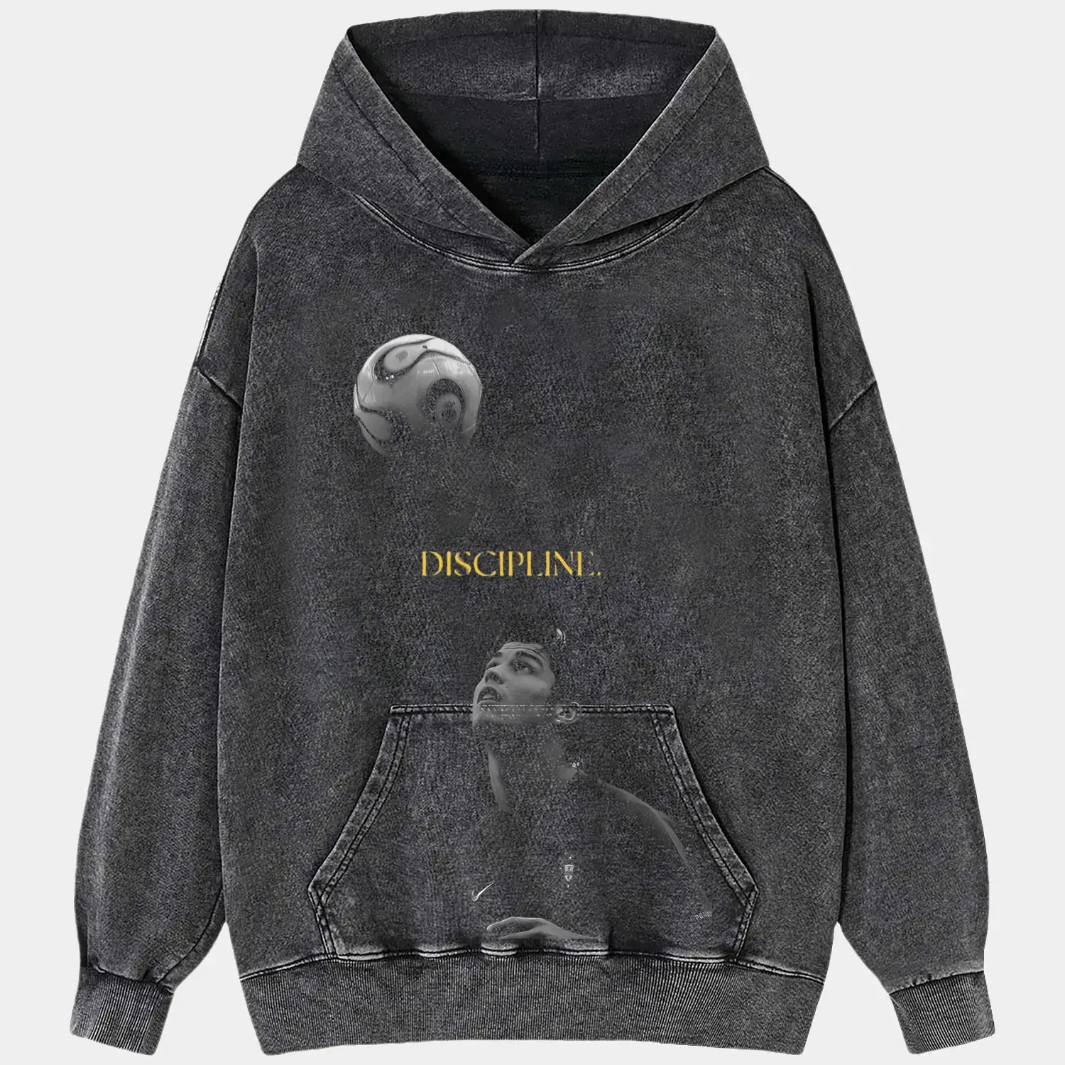 Cristiano Ronaldo Discipline Tee Hoodie, Sweatshirt | CiraTrend.com (Image 2)