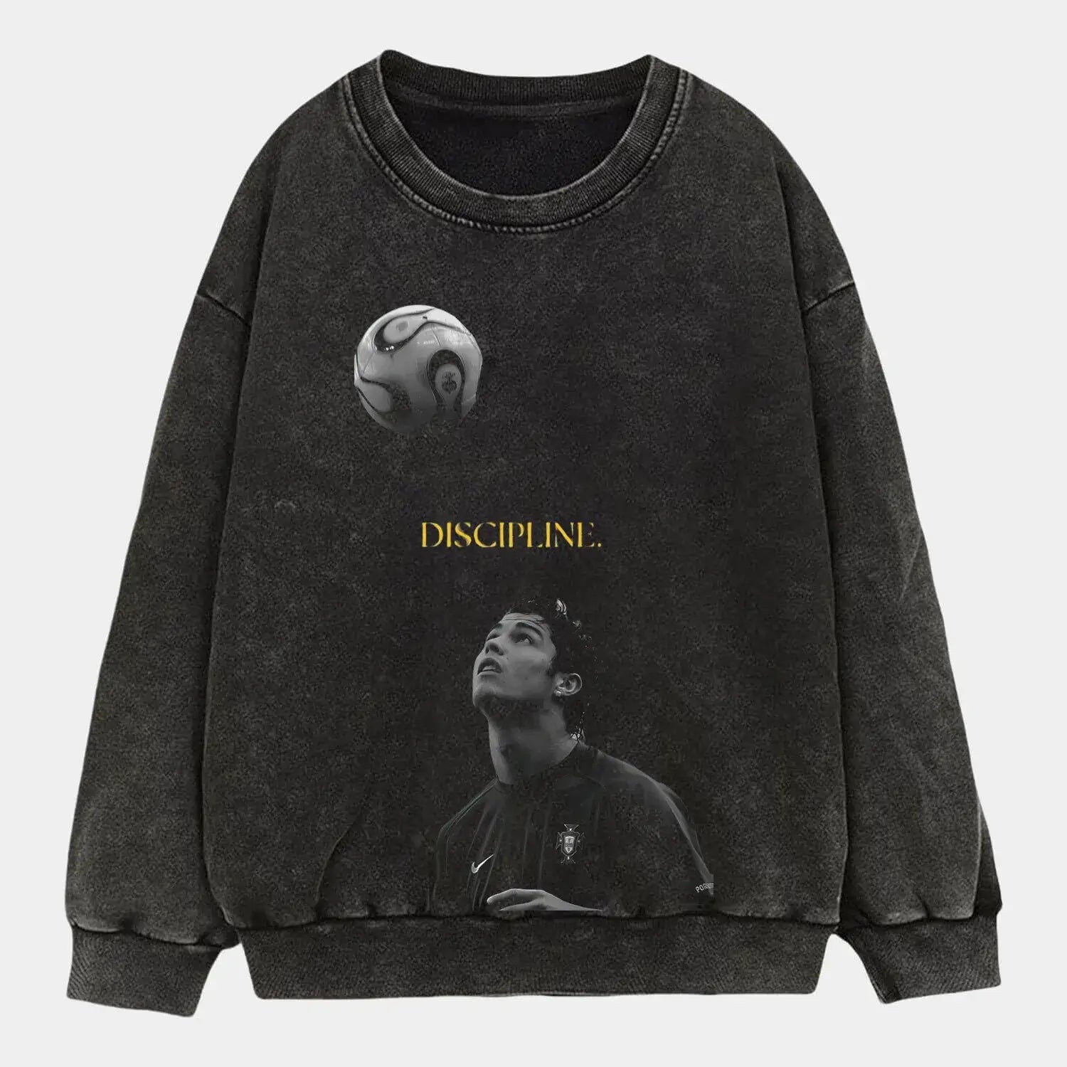 Cristiano Ronaldo Discipline Tee Hoodie, Sweatshirt | CiraTrend.com (Image 3)