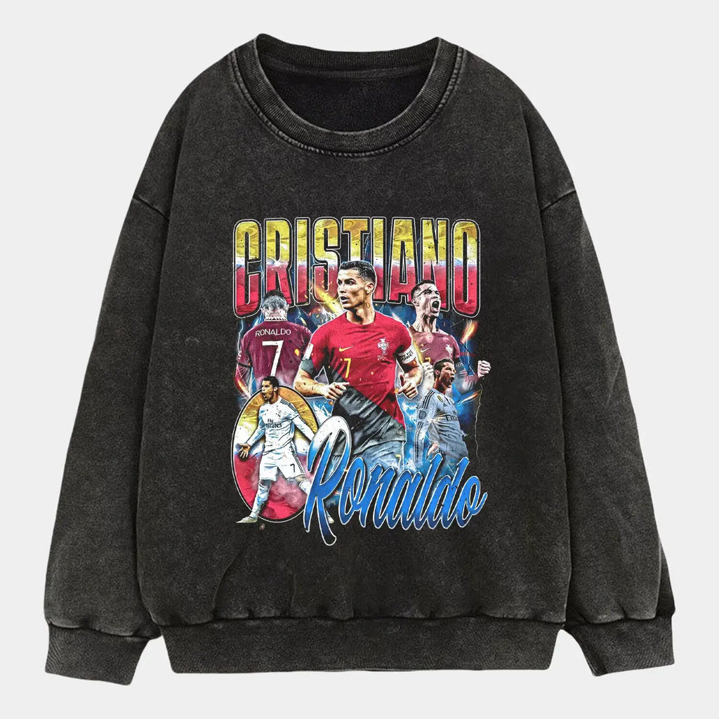Cristiano Ronaldo Graphic Tee Hoodie, Sweatshirt | CiraTrend.com (Image 3)